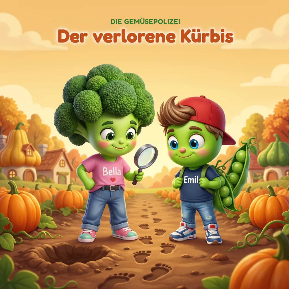 Umschlag: Der verlorene Kürbis