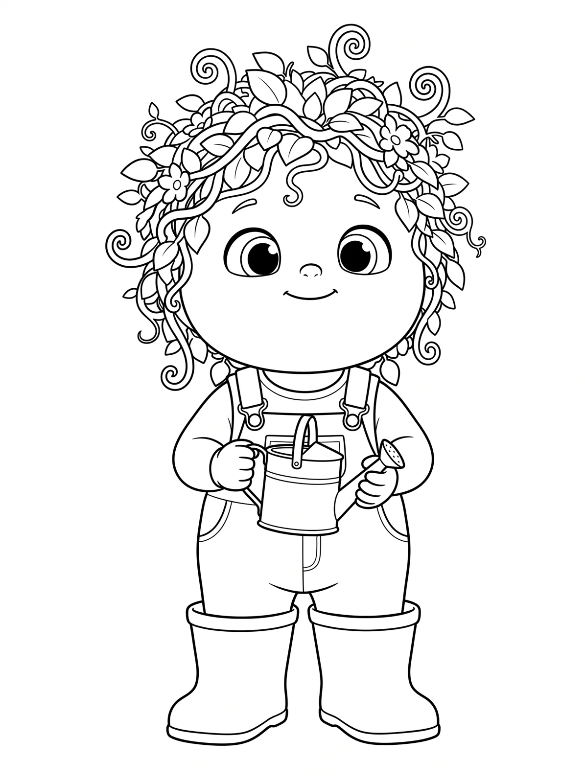 Ausmalbild Lara Linse